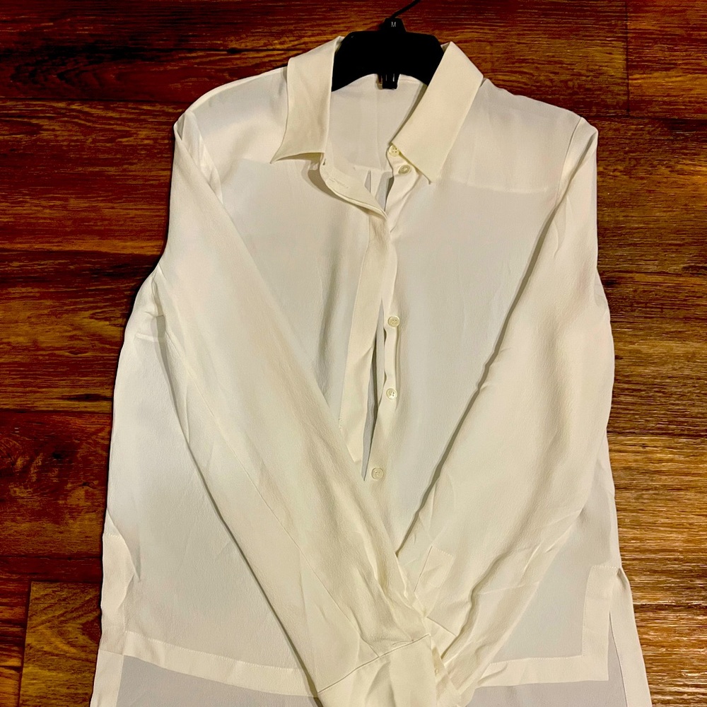 Amazing Michael Kors Collection button down top! Size 10